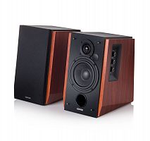 Звуковая система Edifier R1700BT 2.0, ≥85dB(A), BT, RCA, 15W×2 (tweeter) +18W×2 (mid-bass driver) , Коричневый