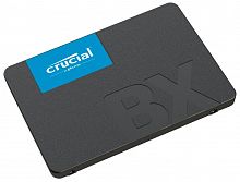 Твердотельный накопитель SSD 500GB Crucial [CT500BX500SSD1] BX500 3D TLC SATA, Read/Write up 550/500MB/s