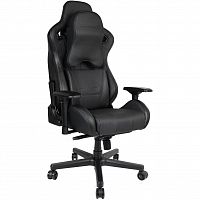 Игровое кресло Gaming Chair AD12XL-DARK-B-PV/C-B02 AndaSeat DARK KNIGHT XL BLACK 4D Armrest 65mm wheels PVC Leather