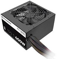 Блок питания 600W Thermaltake TR2 S 600W, ATX, 80 PLUS®, APFC, 20+4 pin, 4+4pin, 5*Sata, 4*Molex, 1*FDD, 2*PCI-E 6+2 pin, Вентилятор 12 см, Кабель питания, Чёрный[PS-TRS-0600NPCWEU-2]