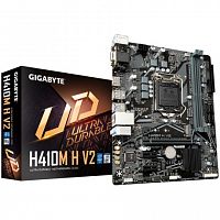 Матплата Gigabyte H410M H V2, LGA1200, Intel H470, 2xDDR4, 1xPCI-E16X, 2xPCI-E1x, Sound8Ch, GBLAN, 4SATA+1M.2, mATX, 4USB3.2+6SUSB2.0, VGA, HDMI-Т