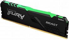 Оперативная память DDR4 32GB PC-28800 (3600MHz) CL18 KINGSTON HYPERX FURY Beast RGB [KF436C18BBA/32]