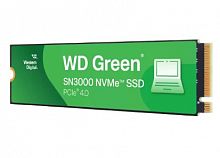 Твердотельный накопитель SSD 500GB Western Digital WD Green SN3000 M.2 2280, PCIe Gen4 x4, Read/Write up 5000/4100MB/s [WDS500G4G0E]