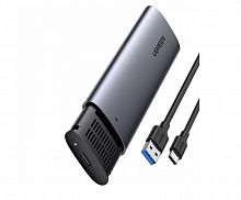 Корпус жесткого диска UGREEN M.2 B-Key Hard Drive Enclosure(5Gbps) with USB-C to USB A cable 10903