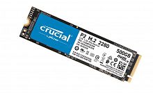 Твердотельный накопитель SSD 500GB Crucial [CT500P2SSD8] P2 NVMe m2(2280), Read/Write up 2300/940MB/s б/у