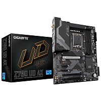 Матплата Gigabyte Z790 UD AX, LGA1700, Intel Z790, 4xDDR5 PC60800, 3xPCI-E 3.0x16, 2xPCI-E 3.0x1, Sound8Ch, GLAN, 6SATA+3M.2, RAID, ATX, 9USB3.2+8USB2.0, HDMI, DP, WiFi, Bluetooth