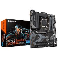 Матплата Gigabyte B760 GAMING X AX LGA1700,iB760, 4xDDR5 4000/4800/7600(OC), 4xSATA3,Raid, 3xM.2(PCI-E4.0x4/x2), 1хDP,1xHDMI,3xPCI-Ex16,WiFi, ATX
