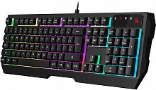 Клавиатура игровая A4tech Bloody B135N с подсветкой неон, проводная, мембранная, 1мс, 1000 Гц, двойная влагозащита, 1,8м, Black USB 2.0