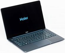 Ноутбук Haier ES34   (13,3" Full HD IPS Glass/ Core M3 7Y30 /4Gb/ SSD m.2 128Gb/ Full metal/ deep blue)