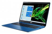 Ноутбук  Acer Aspire 315-56 Indigo Blue Intel Core i3-1005G1 (up to 3.4Ghz), 8GB, 1TB + 120GB M.2 SSD, Intel HD Graphics 620, 15.6" LED FULL HD (1920x1080), WiFi, BT, Cam, LAN RJ45, DOS, Eng-Rus