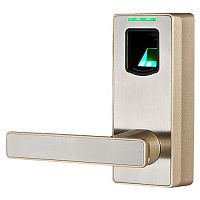 Биометрический замок ZKTECO ML10D/Left Fingerprint Lock.Left. Silver "Zinc Alloy Metal Casing
User Capacity: 90
Door Thickness: 30-54mm
Backset: 62 mm
Color Option: Silver/Champaign gold
optional