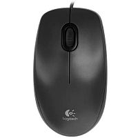 Проводная мышь Logitech M90, optical 1000dpi, 3btn, Black, USB [910-001793]