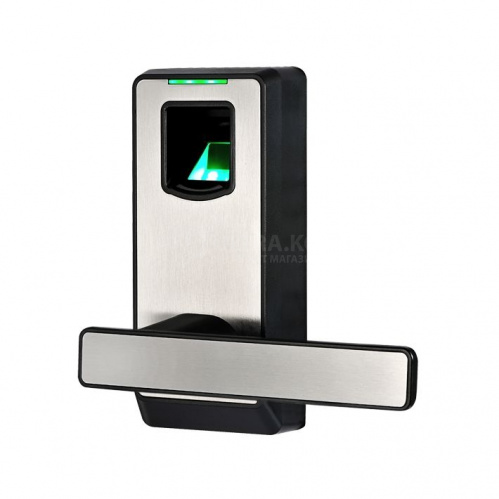 Биометрический замок ZKTECO PL10/Right Fingerprint Lock. Left "Rugged ABS Plastic Casing User Capacity: 90 Door Thickness: 30-60 mm Backset: 60 or 70 mm(adjustable) Color Option: Black optional