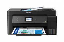 МФУ Epson L14150 (Printer-copier-scaner-fax, A3+, 17/9ppm (Black/Color), 4800x2400 dpi, 64-256g/m2, 1200x2400 scaner/copier,LCD 6.1 cm Wi-Fi