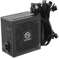 Блок питания 750W Thermaltake, Smart BX1, ATX, 80 Plus Bronze, APFC, 20+4 pin, 4+4pin, 9*Sata, 6*Molex, 1*FDD, 4*PCI-E 6+2 pin, Вентилятор 12 см, Кабель питания, Чёрный [PS-SPD-0750NNSABE-1]