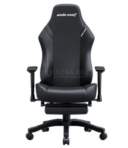 Gaming Chair AD18T-44-B-PV AndaSeat Luna Pro Footrest BLACK 1D Armrest 60mm wheels PVC Leather