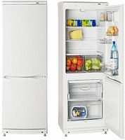 Холодильник ATLANT ХМ 4008-022 Белый (2 камеры, 244/163/76 л, -18°C, класс A (293 кВтч/год), 39 дБ, 1 компрессор, D-Frost, 1420x600x630)