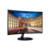 Монитор LCD 24", Samsung  LC24F390FHIXCI Curved 1920x1080, 3000:1 (ст.), 250 cd/м², 178° (Г) /178° (В), D-Sub(VGA), HDMI