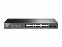 Hub Switch TP-LINK T1600G-28PS(UN), 24-Port 10/100/1000Mbps, 4SFP, rack mount