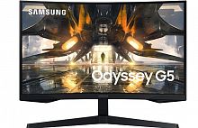 Монитор LCD 27" Samsung LS27AG550EIXCI Black, VA, Curved, 2560x1440, 3000:1 (Mega), 300cd/m2, 165Hz, 178/178, 1ms, HDMI, DP, Headset-in