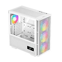 DEEPCOOL EATX CH560 DIG. WH WHITE w/o PSU USB3.0×2 Type-C*1 ARGB 3*140mm+1×120mm FAN (360mm)