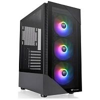 Корпус Thermaltake View 200 TG ARGB/Black/Win/SPCC/Tempered Glass*1/120mm ARGB Lite Fan*3/Brown BoxCA-1X3-00M1WN-00