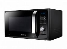 Микроволновка Samsung MUSE3 MS23F302TAK/BW (49x28x39см., 23л., 800Вт,электронно-тактовое управление, черный, вес 11,5 кг)