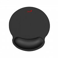Коврик для мыши Genius G-WMP 100, 250x230x25, подушка под запястье, Чёрный
