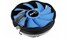 Кулер для процессора Aerocool Verkho Plus Intel 1200/115X/775AM5/AM4/AM3+/AM3/AM2+/AM2/FM2/FM1, 110W, 128мм, 1000-2000 об/мин, 26.5 дБA, 4pin, Габариты 128 х 128 х 68 мм, Чёрный
