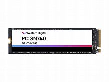 Твердотельный накопитель SSD 512GB Western Digital PC SN740 M.2 2280 NVMe PCIe Gen4x4 Read , Write - 2400, 950MB -без упаковки