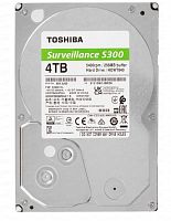 Жесткий диск HDD 4TB, Toshiba S300, 5400rpm, 256MB, SATA III, S300 Surveillance [HDWT840UZSVA]