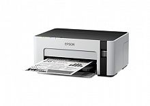 Принтер струйный Epson M1128 (струйный черно-белый принтер A4, 32 стр/мин, 1440x720 dpi, Wi-Fi, USB 2.0)