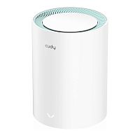 Роутер Wi-Fi CUDY M1300 (1-Pack) AC1200 Wi-Fi Gigabit Mesh Solution 1-Pack, Dual-Band, 867Mbps at 5GHz + 300Mbps at 2.4GHz, 802.11ac/a/b/g/n, 2 Gb Ethernet Ports, internal antennas,MU-MIMO, DDNS, Zerotier/Wireguard/OpenVPN/IPSec/L2TP/PPTP VPN, DNS over Cl