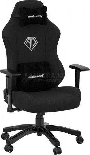 Игровое кресло Gaming Chair AD18Y-06-B-F AndaSeat Phantom 3 BLACK 2D Armrest 60mm wheels Fabric Игровое кресло Gaming Chair AD18Y-06-B-F AndaSeat Phantom 3 BLACK 2D Armrest 60mm wheels Fabric