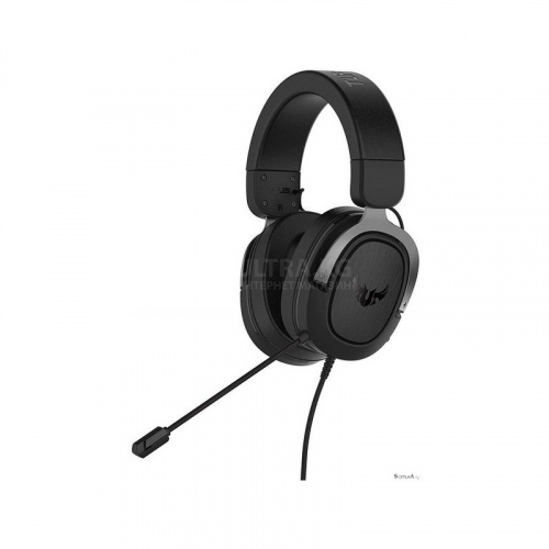 Наушники с микрофоном ASUS TUF GAMING H3 GUN METAL 20-20KHz, -40dB, 32Ohm, 2x1.3m