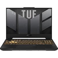 Ноутбук ASUS TUF Gaming F15 FX507Zi Intel Core i7-12700H (up to 4.7Ghz), 24GB DDR4, 512GB SSD NVMe, NVidia RTX 4070 8GB, 15.6" FHD 144Ghz, WiFi 6, LAN, Win 11H, клав. с подсв. Eng-Rus, серый