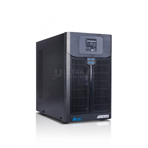 ИБП UPS SVC RTL-3K-LCD, 3000VA (2100W), Стоечный 19'' 2U, RTL-серия, USB-SMART, Диапазон работы AVR: 145-275В, Бат.: 12В/9Aч*4шт., Вентилятор: 8cм*1шт., 2 вых., Чёрный
