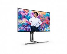Монитор LCD 27" AOC U27U3CV, nano IPS, Black, 3840x2160, 50M:1, 350cd/m2, 178/178, 4ms, 60Hz, 2xHDMI, DP, 5xUSB3.2 (1xUSB-C), LAN, Headphone out, Speakers 2x3W
