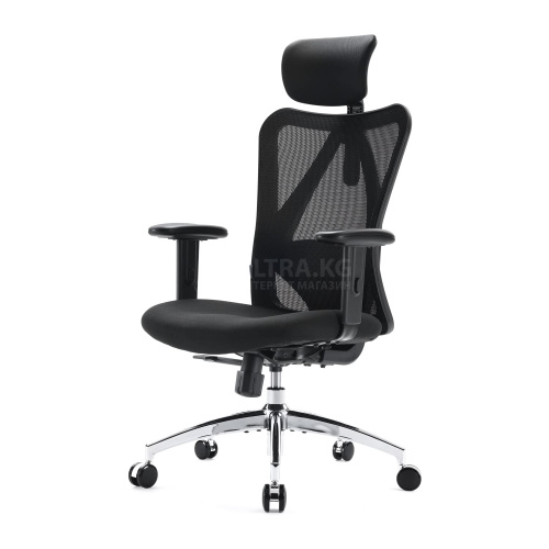 Офисное кресло Office Chair SIHOO M18-B158 BLACK 2D Armrest, class 3 TUV gaslift,350mm aluminium base, Footrest Офисное кресло Office Chair SIHOO M18-B158 BLACK 2D Armrest, class 3 TUV gaslift,350mm aluminium base, Footrest