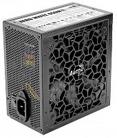 Блок питания 650W Aerocool AERO WHITE 650, 650W, ATX, APFC, 80 PLUS Standart, 24+8 pin, 24+4 pin, 20+4 pin, 5*Sata, 3*Molex, 4*PCI-E 6+2 pin, вентилятор 12 см, кабель питания, чёрный
