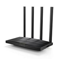 Беспроводной маршрутизатор TP-LINK Archer C6U 1200 Мб, 4 LAN 1000Мб 2,4ГГц-300 Мбит/с 5ГГц-867 Мбит/с