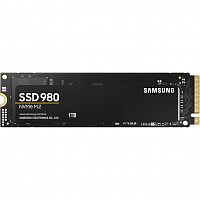 Твердотельный накопитель SSD 1000GB Samsung 980 -M.2 NVMe PCIe Read/Write 3500/3000MB/s [MZ-V8V1T0BW]