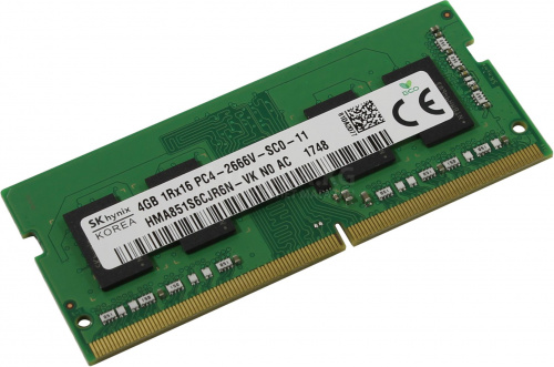 Оперативная память для ноутбука DDR4 SODIMM 4GB Hynix PC-4 (3200MHz) -S
