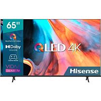 Телевизор Hisense 65E7HQ 65" 4K UHD (3840x2160), HDR 60 Гц, Smart VIDAA voice control, Direct LED, 20 Вт, Wi-Fi, Bluetooth, RJ-45, CI, AV, HDMI x3, USB x2
