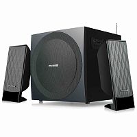 Microlab Subwoofer M-300U 2.1 BLACK 38W(14W+2*12W) USB,SD,FM
