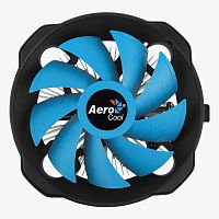 Кулер для процессора Aerocool BAS U-3P Intel 1200/115X/775/AM5/AM4/AM3+/AM3/AM2+/AM2/FM2/FM1, 110W, 131мм, 1800 об/мин, 26.3дБA, 3pin, Габариты  131 x 131 x 62 мм , Чёрный