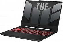 Ноутбук Asus TUF GAMING FA507NVR AMD Ryzen 7 7435HS (up to 4.50Ghz) 32GB DDR5, 512GB SSD NVMe, RTX 4060 8192MB, 15.6" FHD IPS 144Hz, Type-C, RJ45 LAN, WiFi6, BT5.1, DOS, клав. с подсв. ENG-RUS, графит
