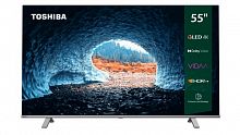 Телевизор Toshiba 55C450ME 55" 4K Ultra HD 3840x2160 DLED, Dolby Atmos&Vision, HDR10+, SMART VIDAA 5, 5000:1(type), 178/178, DVB-T/DVB-T2/DVB-C/DVB-S/DVB-S2, Bluetooth, WiFi, AI, HDMIх3, USBX2, LAN RJ45