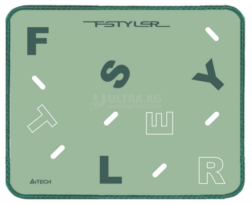 Коврик для мышки A4tech Fstyler FP25 Green 25*20*0.2cm, тканевое покрытие