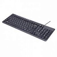 Клавиатура RITMIX RKB-155,мембранная, 111btns, USB, Анг/Рус, 1.35m, Черная